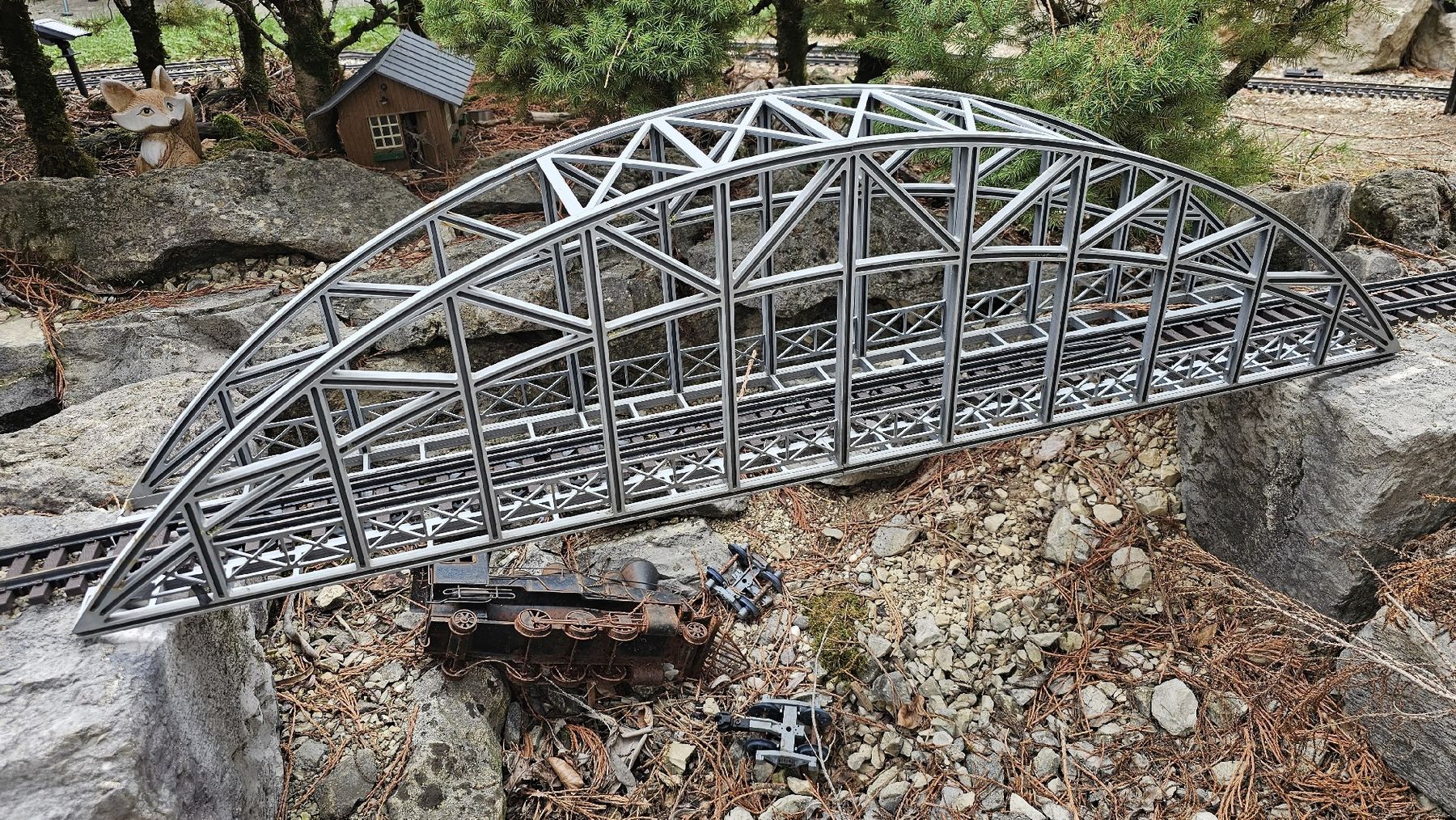 Modellini di ferrovie: Bogenbrucke lgb spur g – Usato da niederbipp venduto da c10