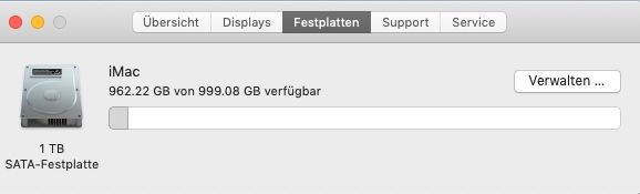 Apple PCs: iMac - 21.5Zoll - 8GB RAM / 1 TB HD / Late 2015 – Gebraucht aus Frauenfeld von  2