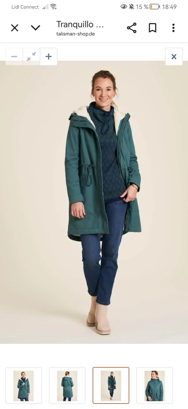 Vestes: Tranquillo Parka Herbst Winter M-L – Neuf (Voir description) à Magden par 7Sibylle 3