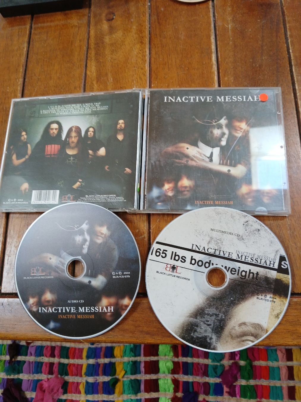 CDs: inactive messiah - same (2 cd) – Gebraucht aus St-Cergue von VeganWarrior
