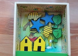 Janosch Holzpuzzle Sortierbox