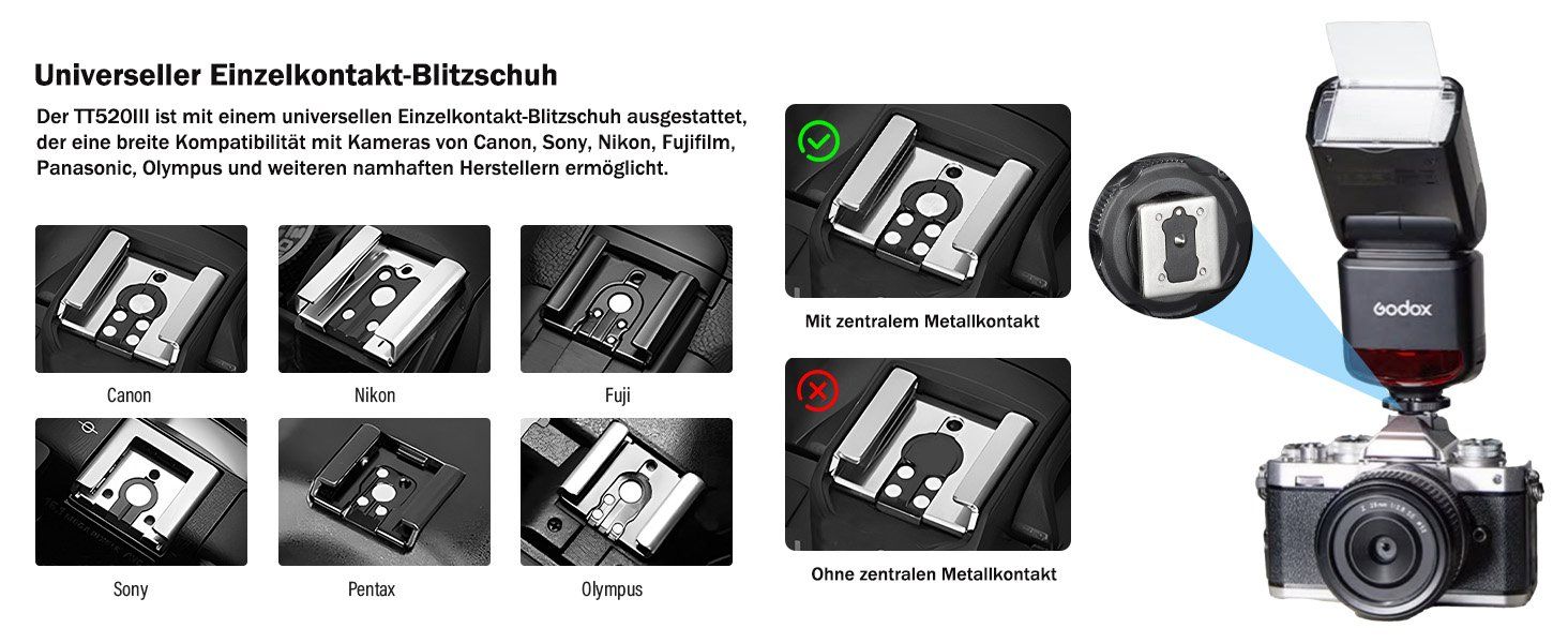 Flash: Universal Blitz Speedlite für DSLR-Kameras – Nuovo e nell'imballaggio originale da Geneve venduto da Titi2008 4