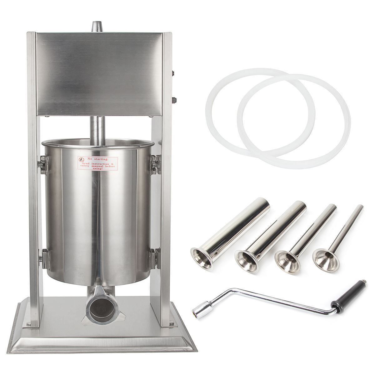 Elettrodomestici da cucina: Edelstahl Wurstfüller Wurstfüllmaschine – Nuovo (secondo la descrizione) da Thun venduto da Newnewshop 8