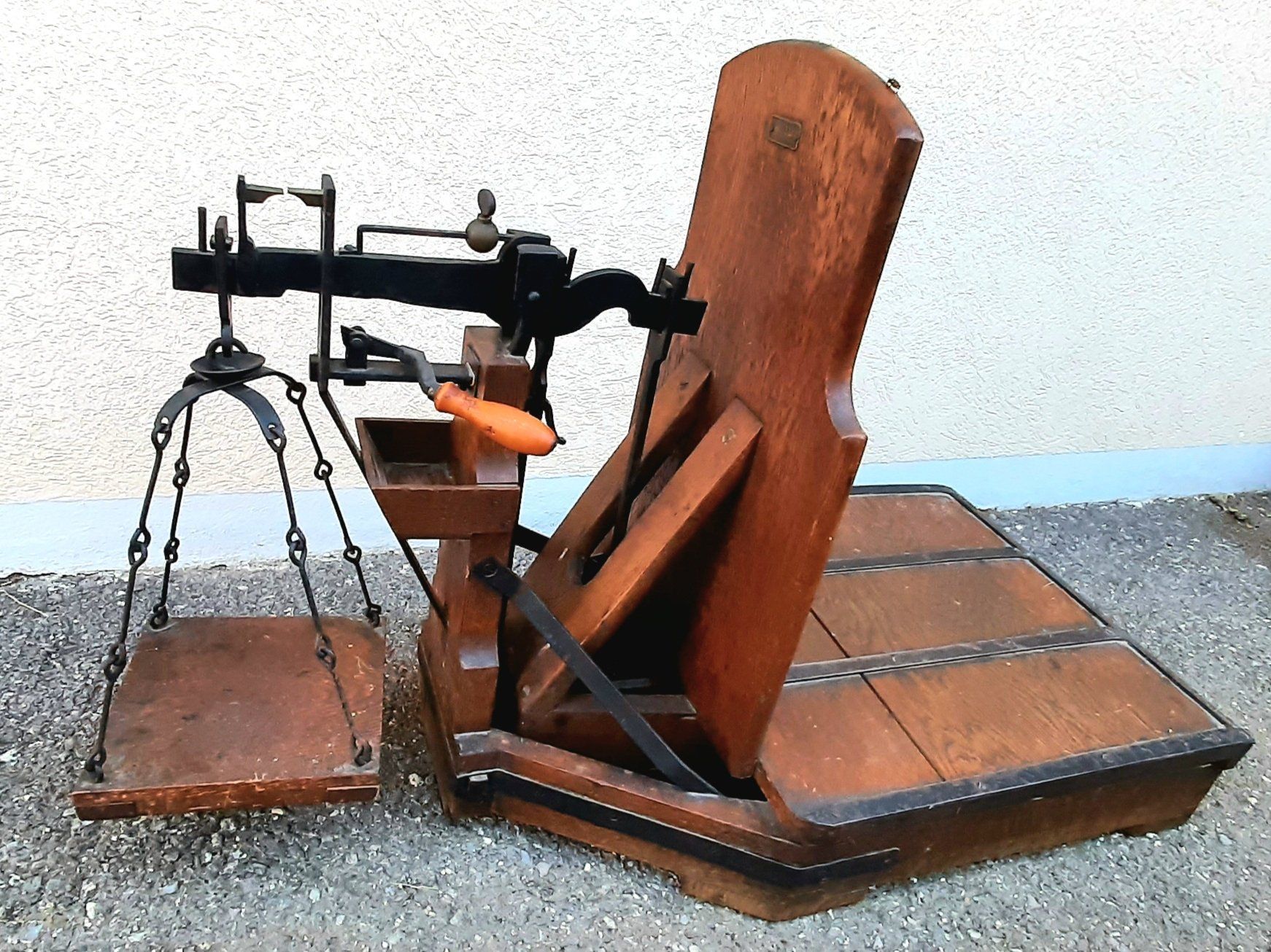 Bilance e pesi: Ancienne balance de La Poste – Usato da Montet (Glâne) venduto da Koada2 1
