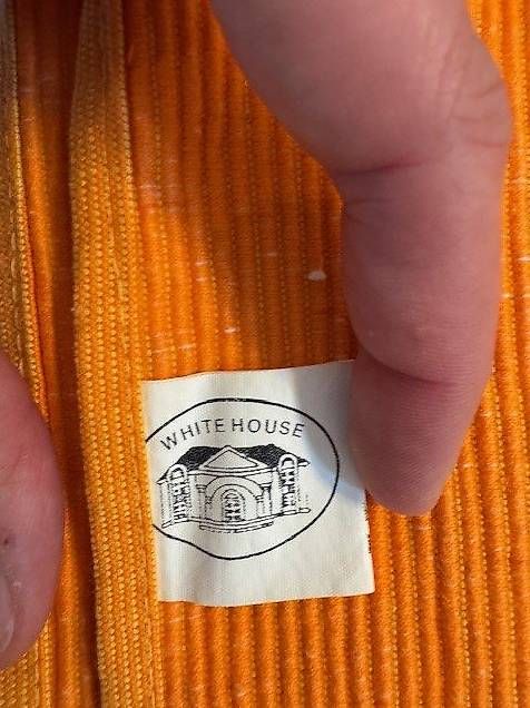 Untersetzer: 6 Tischsets Orange Baumwolle – Gebraucht aus Zürich von JumaRiku 2