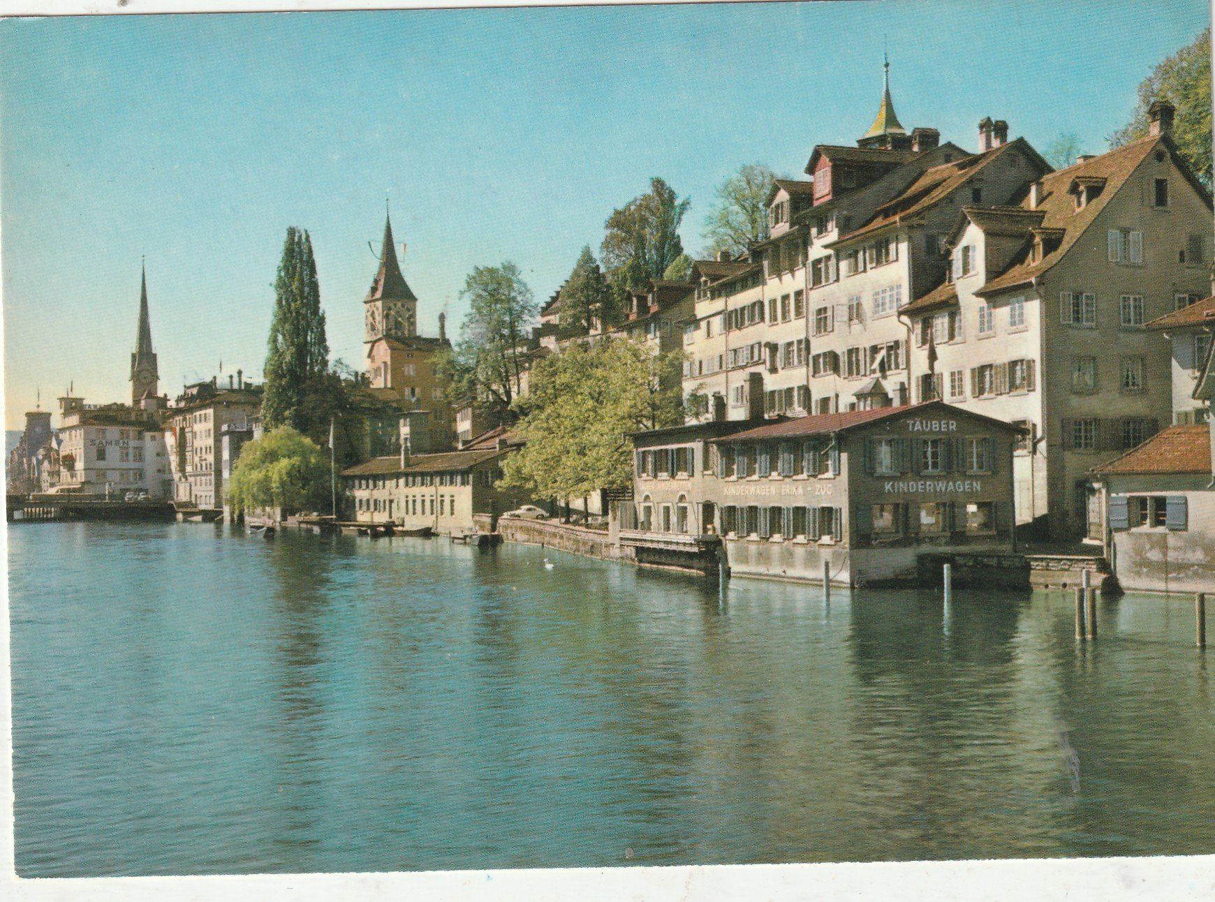 Ansichtskarten: Zürich – Gebraucht aus Lumbrein von made02