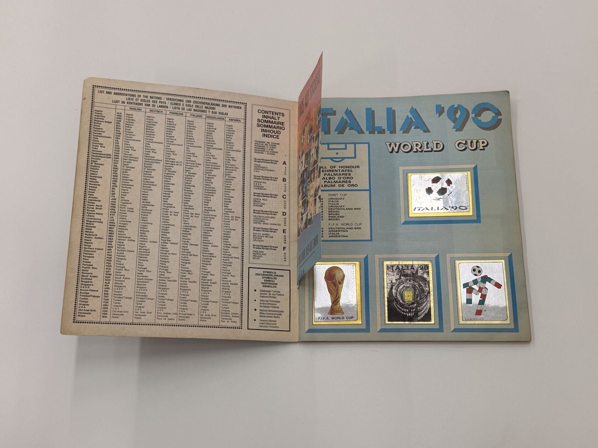 Panini Album: Album Panini Italia 90 -Complet - – Usato da Genève venduto da vintageMC 1