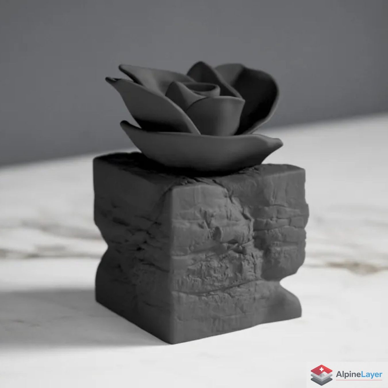 Sculture & Statue: Eternal Bloom Sculpture - 3D Printed – Nuovo (secondo la descrizione) da Losone venduto da AlpineLayer 1
