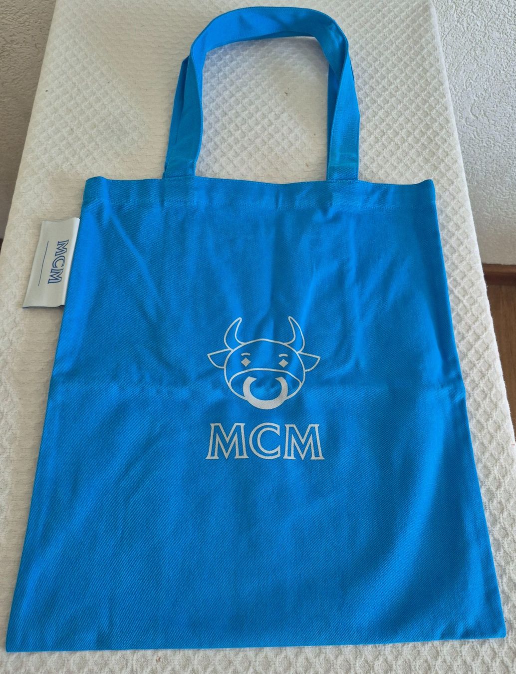 Mcm Borse: Original MCM Baumwoll-Tasche – Nuovo (secondo la descrizione) da Dottikon venduto da Pega7 1
