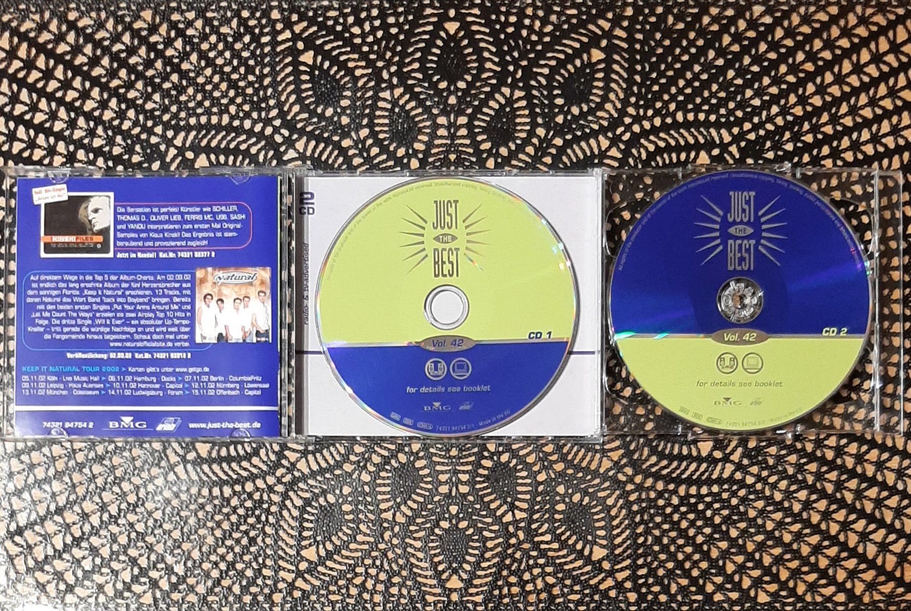 CD: Just The Best Vol. 42, 2CD Hit Compilation Sampler 2002 – Usato da Schönenberg TG venduto da breiti12 2