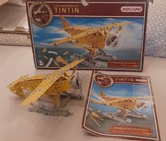 Tintin et son célèbre hydravion / Seaplane - Meccano