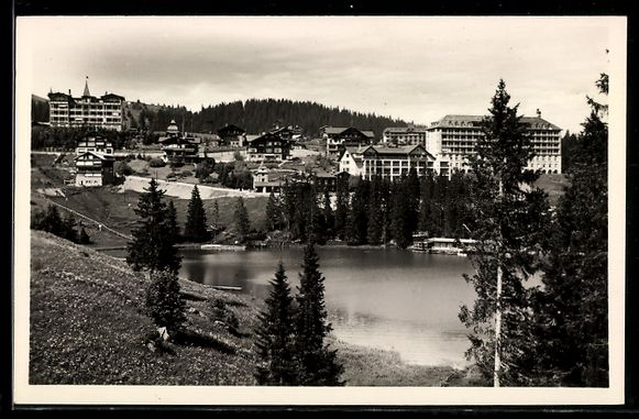 Cartoline postali: AK Arosa, Am Untersee – Usato da Berlin venduto da bartko-reher