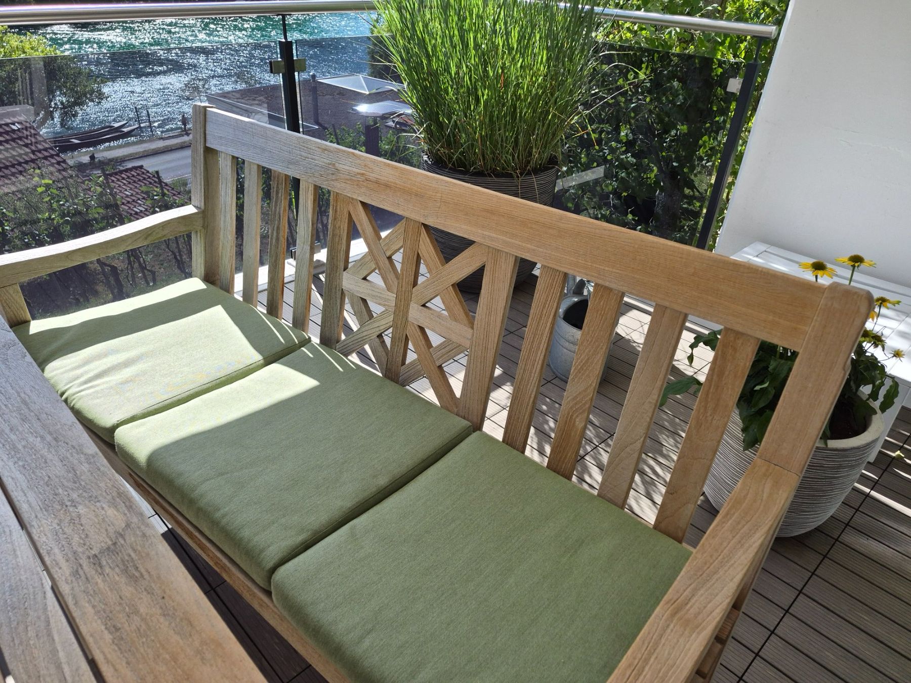 Garpa Tischset: Garpa Teak Gartenmöbel Set massiv – Gebraucht aus Schaffhausen von ora_fpw6 1