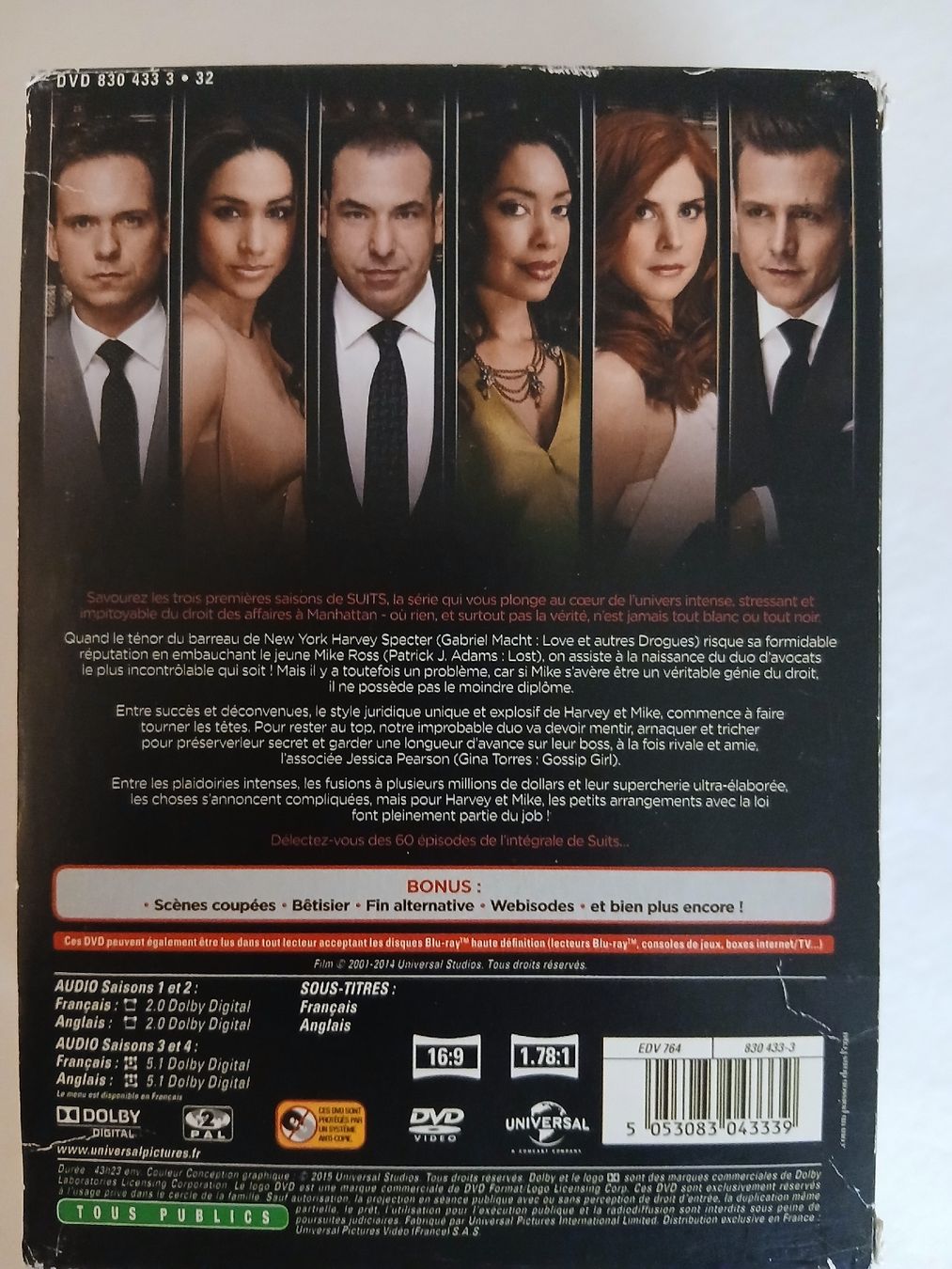 Tutti i DVDs: SUITS DVD – Nuovo (secondo la descrizione) da Biel/Bienne venduto da Monhub 2