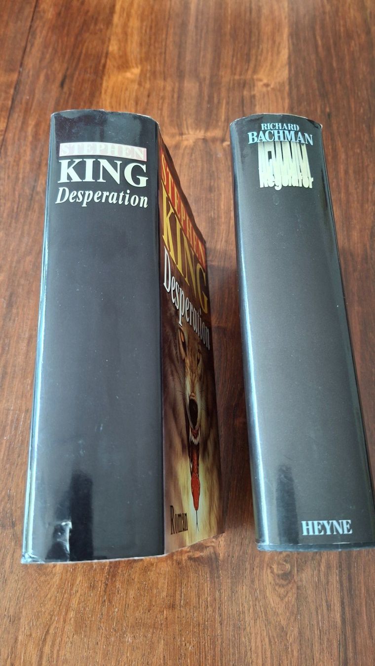 Livres: Stephen King / Richard Bachmann - Desperation & Regulator – D'occasion à Stäfa par Rampensau 2