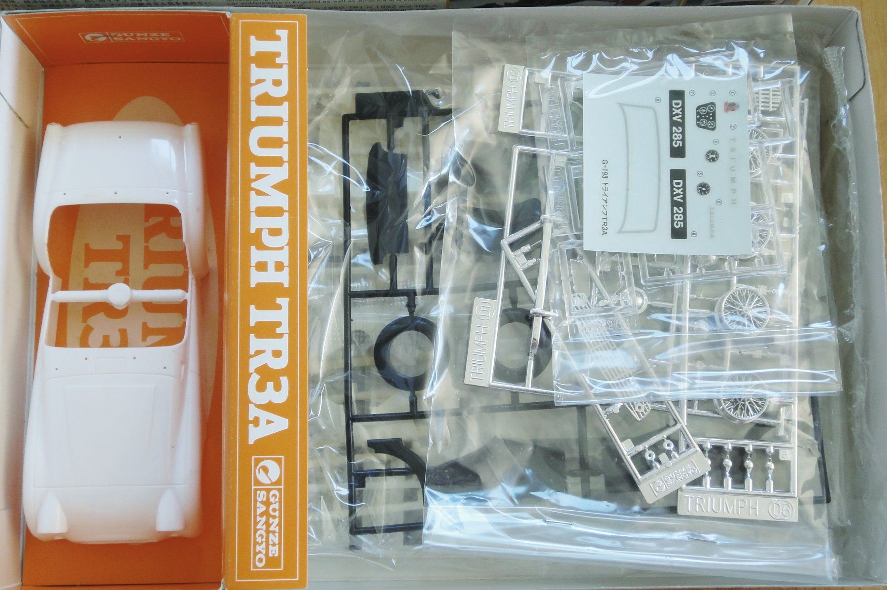 Triumph Modellautos: Gunze Sangyo Triumph TR3A 1:24 – Neu (gemäss Beschreibung) aus Frümsen von Malibu69 1