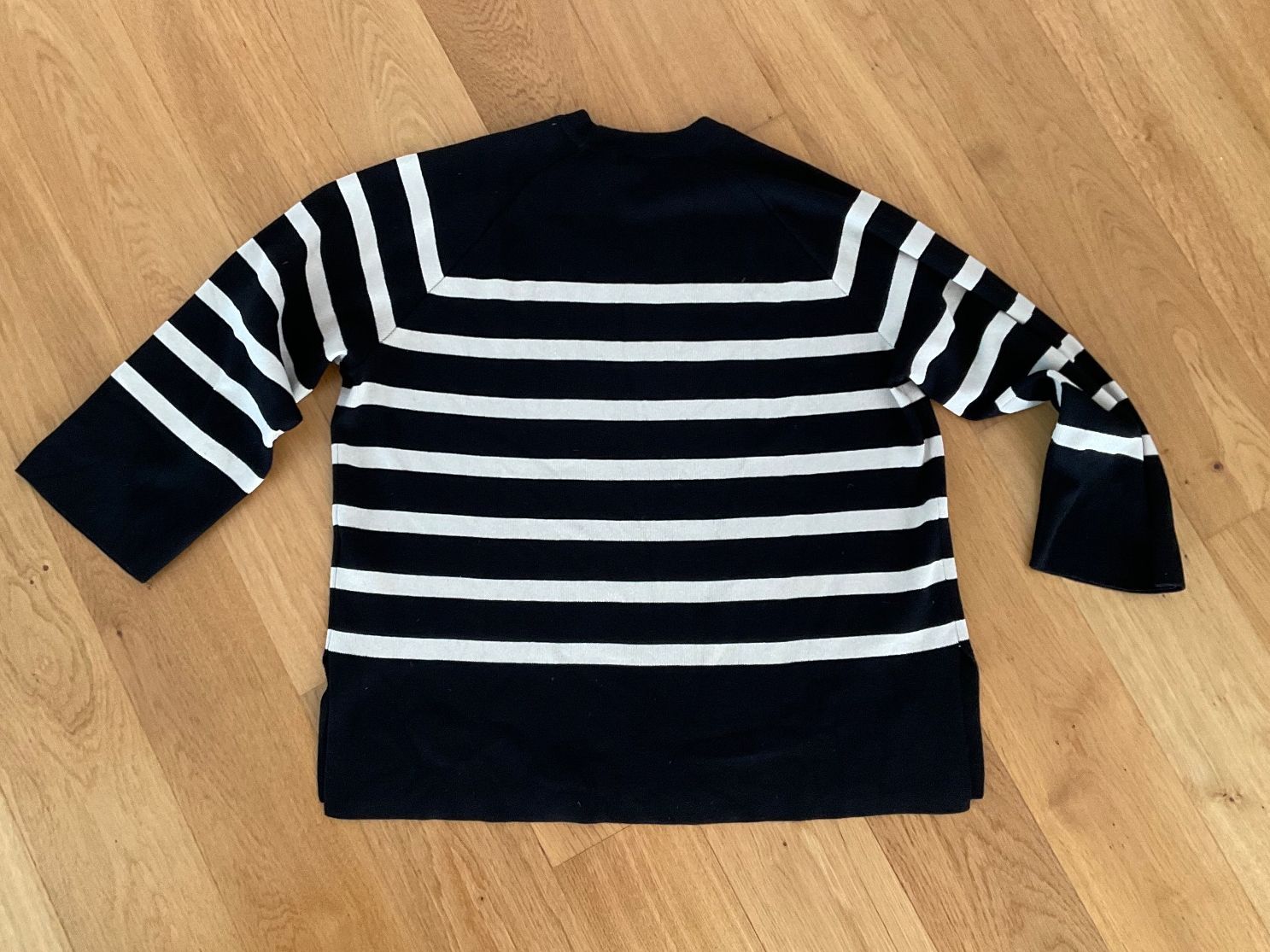 Maglioni & Felpe: Object Pulli schwarz-creme weiss gestreift Gr. L – Usato da Zufikon venduto da AGLAOPHOTIS 1