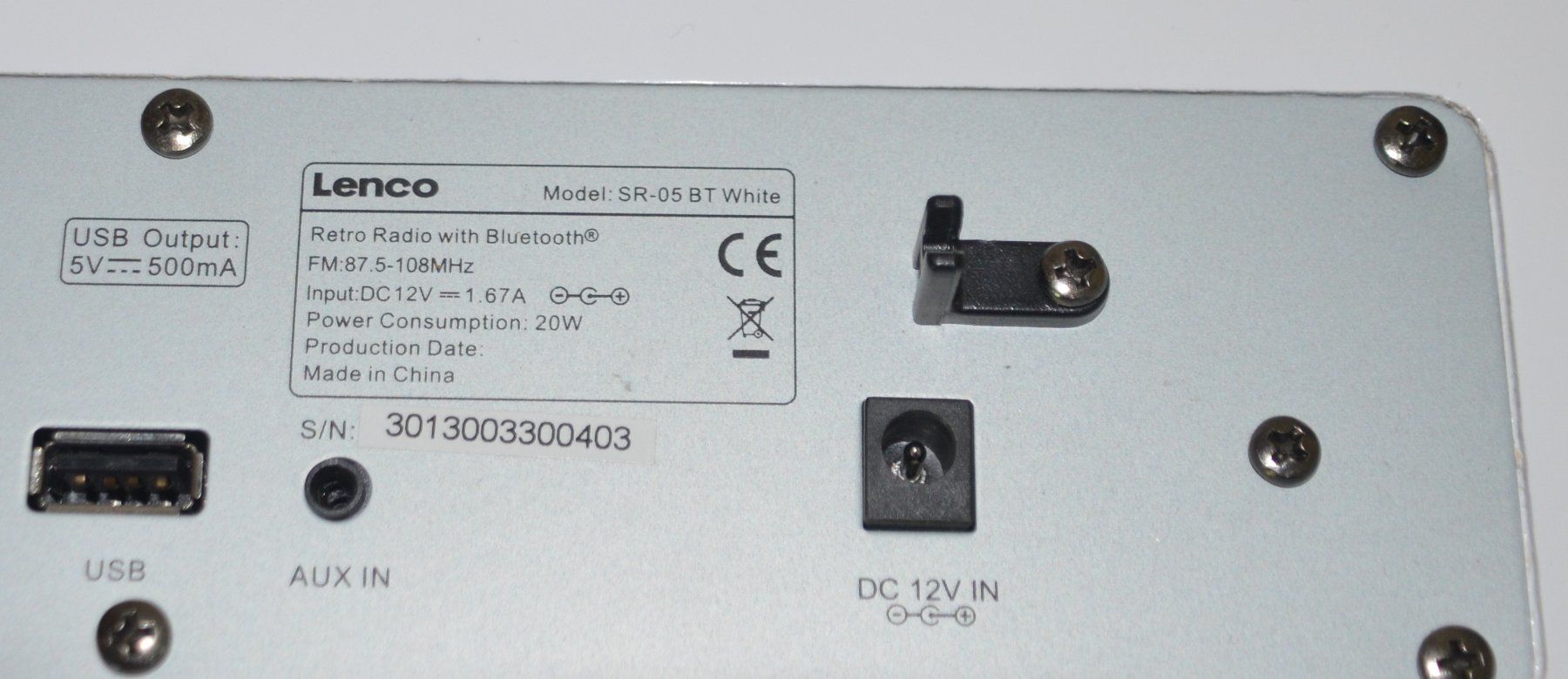 Lenco Radio: Radio Lenco SR-05 B Bluetooth – Usato da Collonges venduto da arashee 6