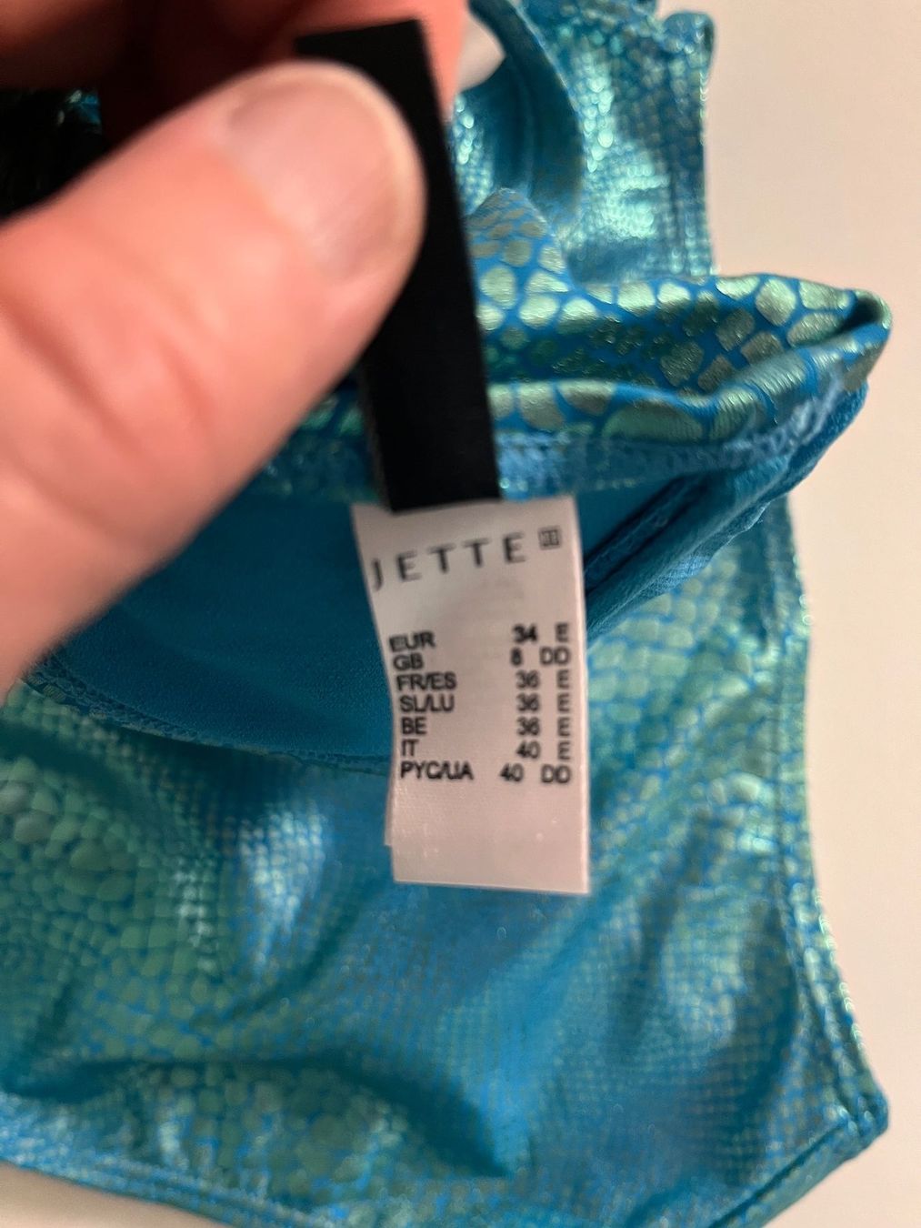 Costumi da bagno & Bikini: JETTE, Bikini, Grösse 34B, Farbe Türkis – Nuovo e nell'imballaggio originale da Rudolfstetten venduto da gst_g7xl 3