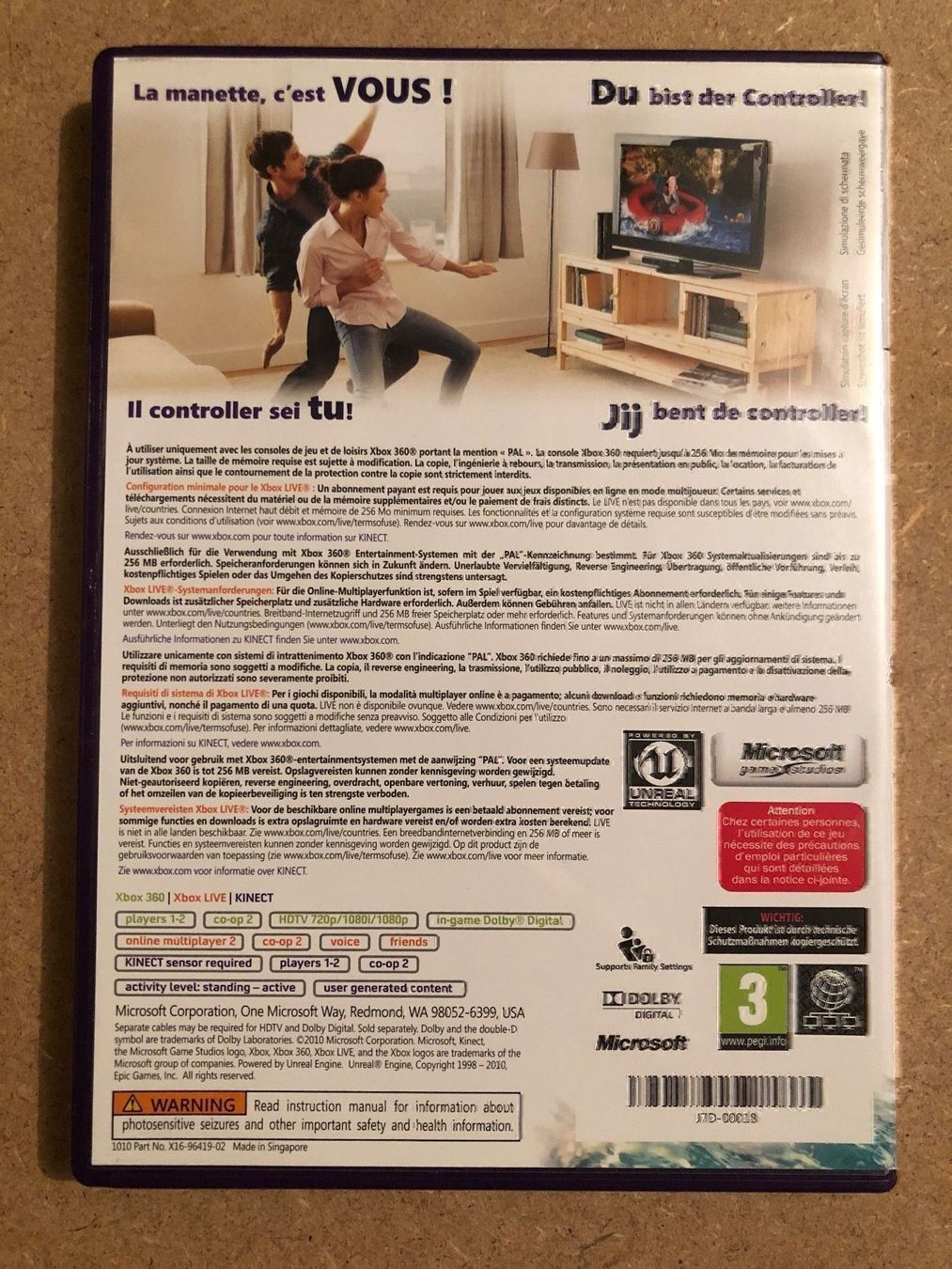Spiele: Kinect Adventures! für Xbox 360 – Gebraucht aus Kestenholz von Mad18 1