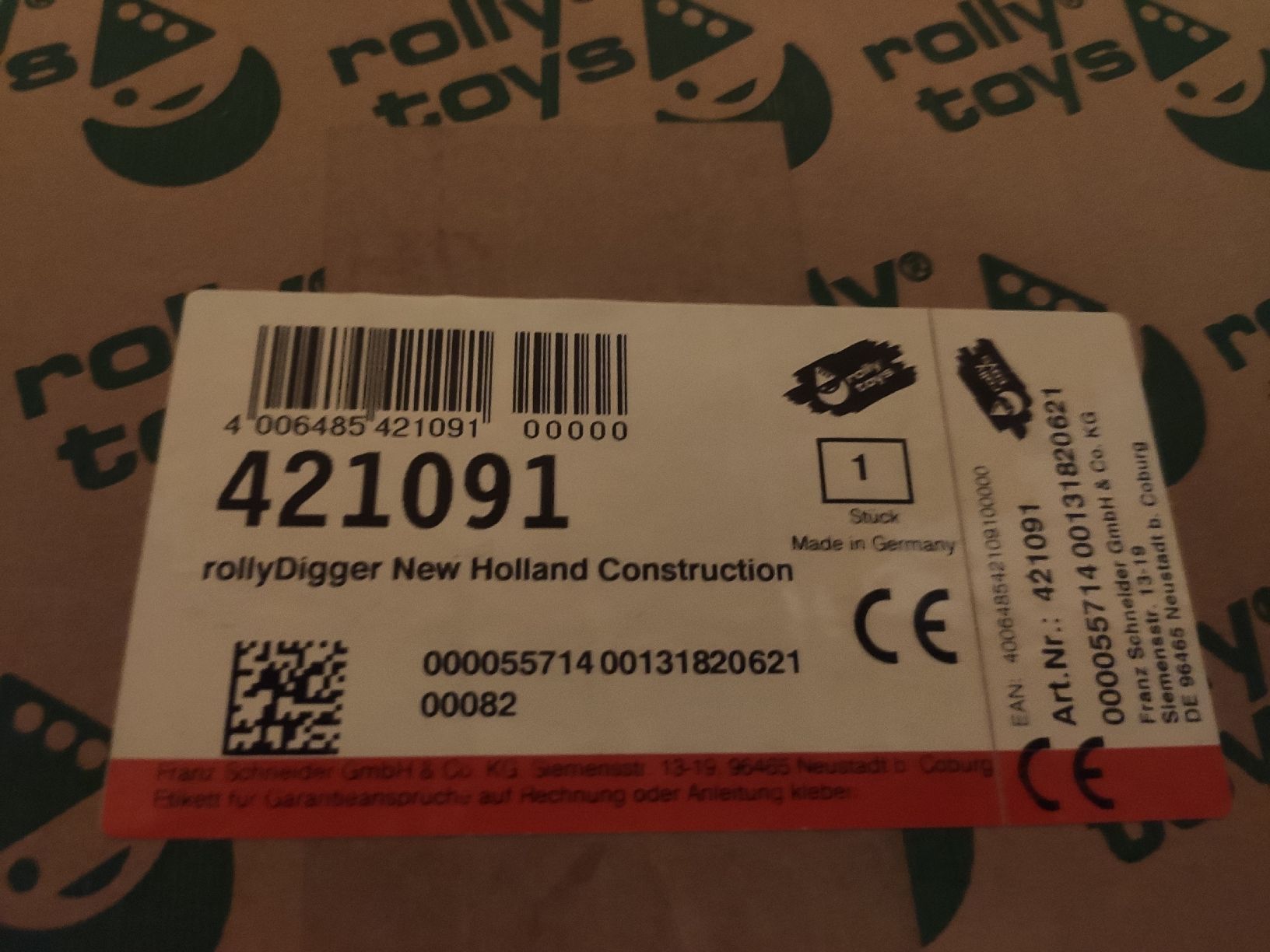 Giocattoli: Pelleteuse mobile New Holland – Nuovo e nell'imballaggio originale da Neuchâtel venduto da snips01 1