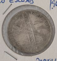 Portugal 20 Escudos 1966 Münze aus Silber