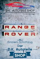 Range Rover 3D Emblem Logo Schriftzug Rotmatt Neu