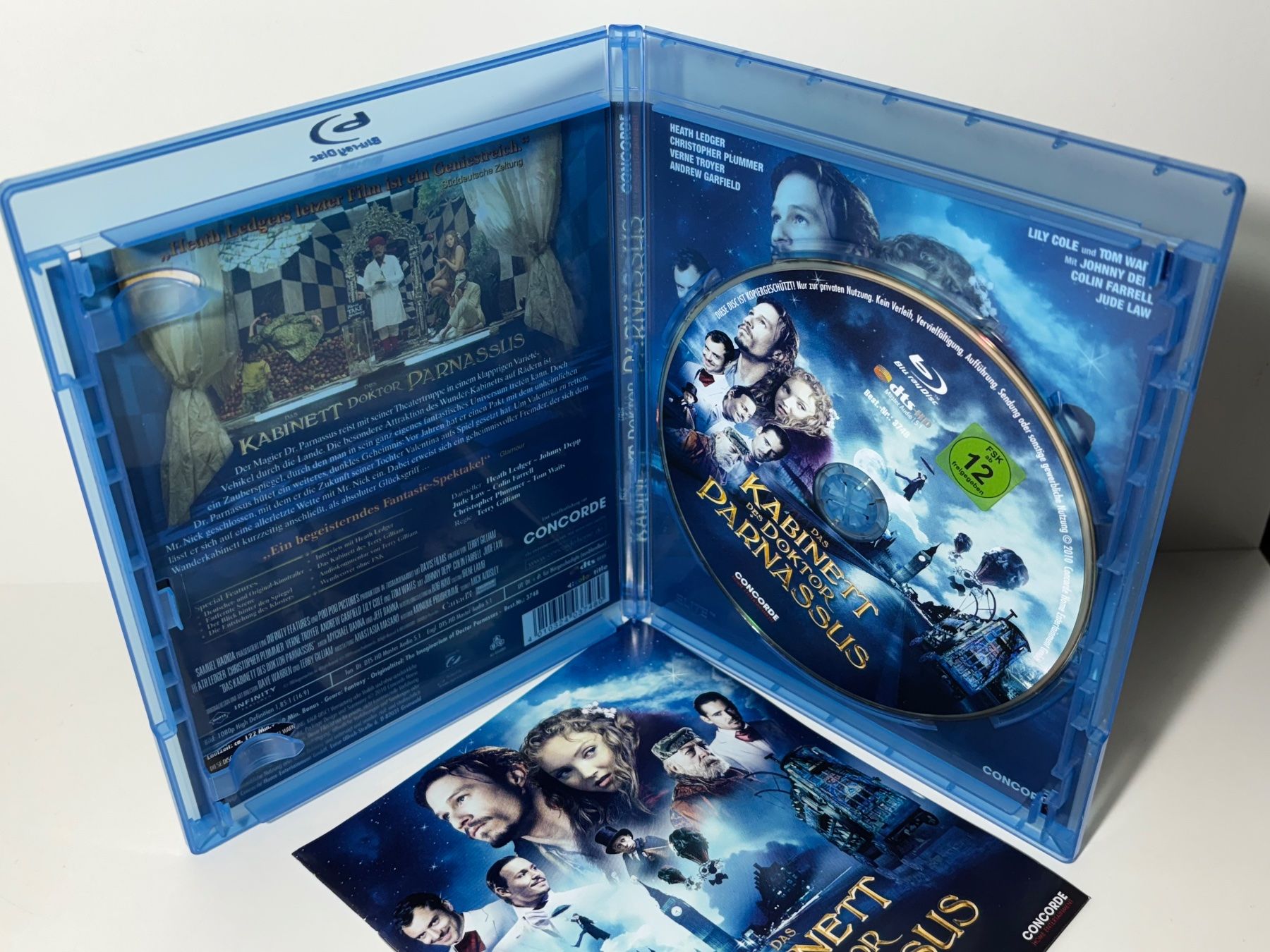 Tutti i DVDs: Das Kabinett des Doktor Parnassus Blu Ray – Usato da Wilderswil venduto da Sstriker 2