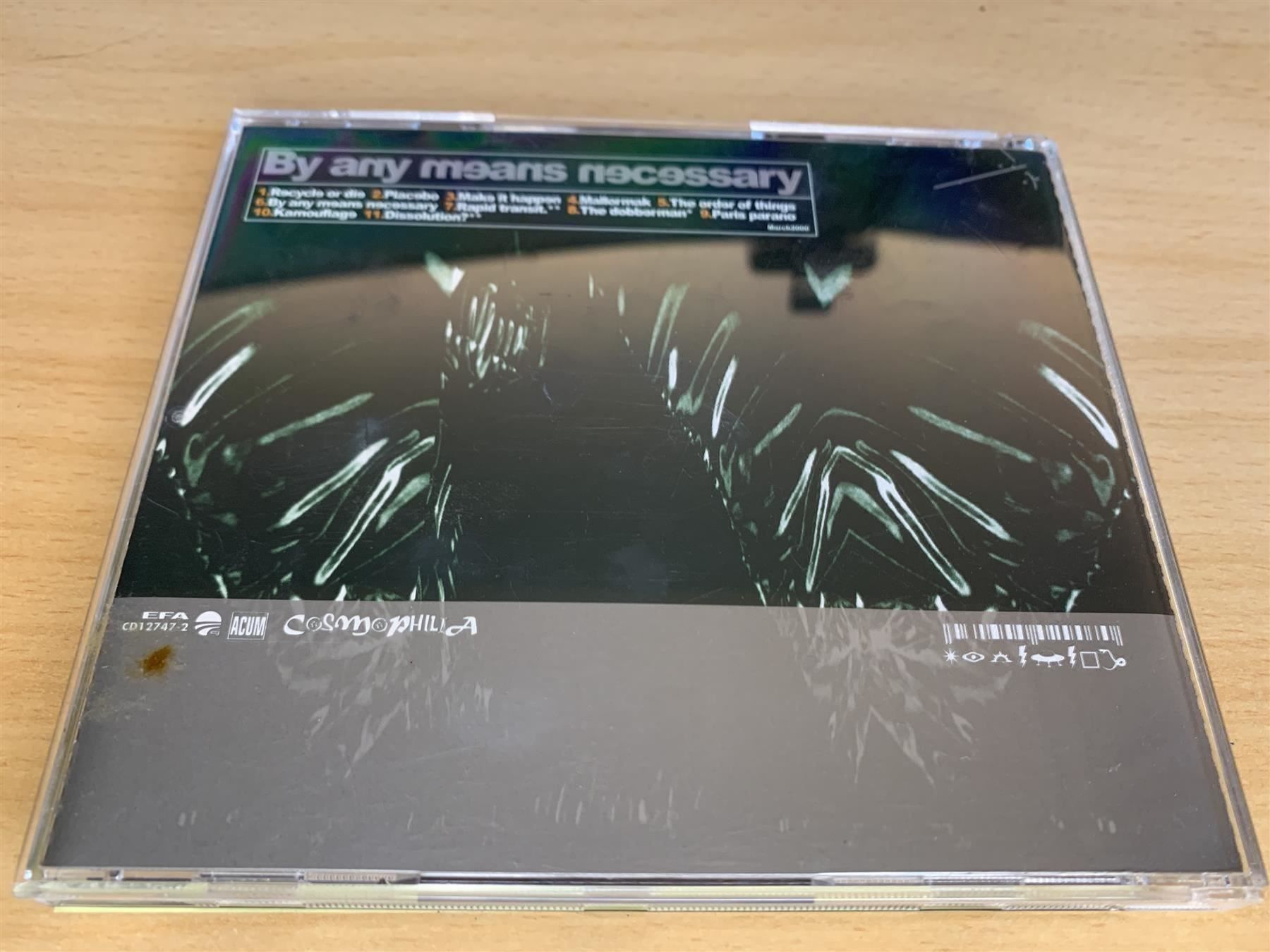 CD: Three Point Turn -  By Any Means Necessa – Usato da Rikon im Tösstal venduto da Alpenmutz 1