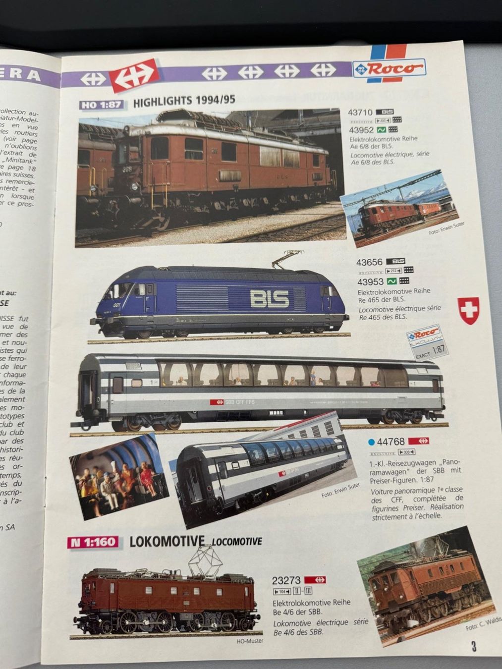 Roco Modelleisenbahnen: ROCO - Schweizer Spezial 1994 – Gebraucht aus Fehraltorf von Success 2