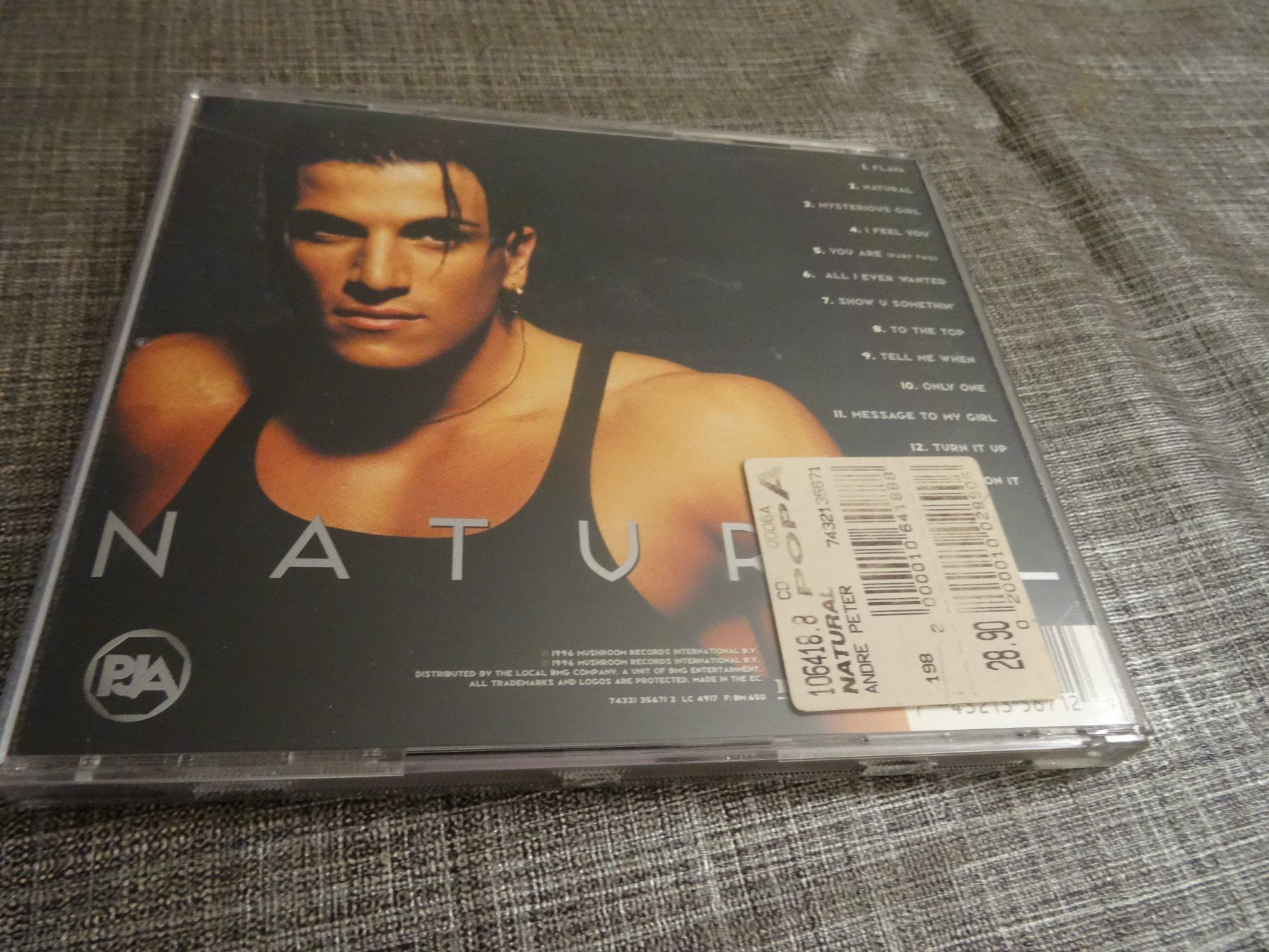 CDs: Peter Andre - Natural - CD – Gebraucht aus Olten von Disc-Ausverkauf 1