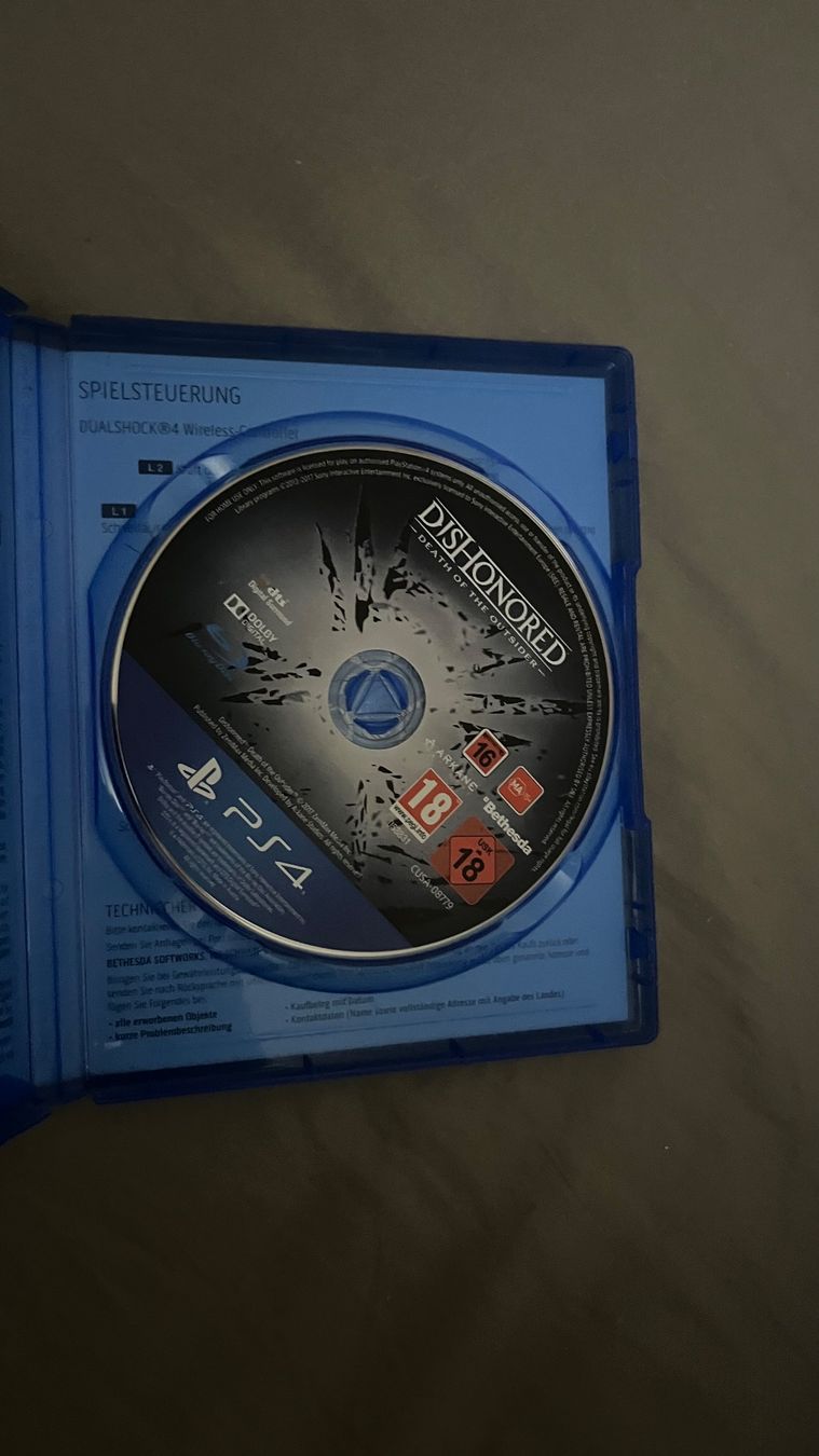 Giochi: Dishonored Der Tod des Outsiders Outsider PS4 – Usato da Oberengstringen venduto da em2k 1