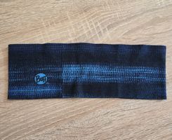 bandeau buff motif bleu noir taille unique 