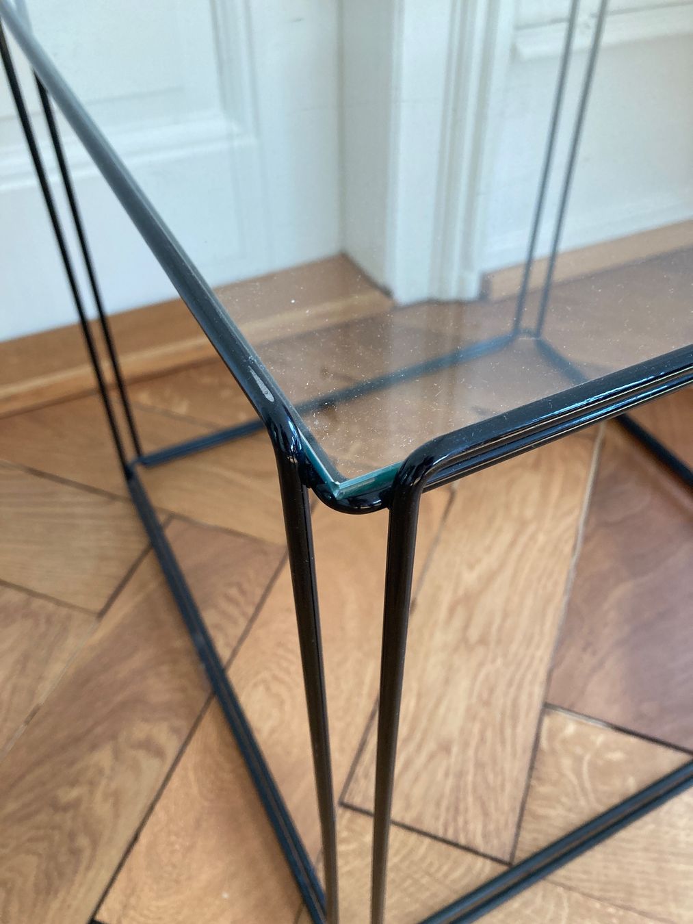 Tavoli: Max Sauze Glas-Couchtisch gross – Usato da Basel venduto da Minim 2
