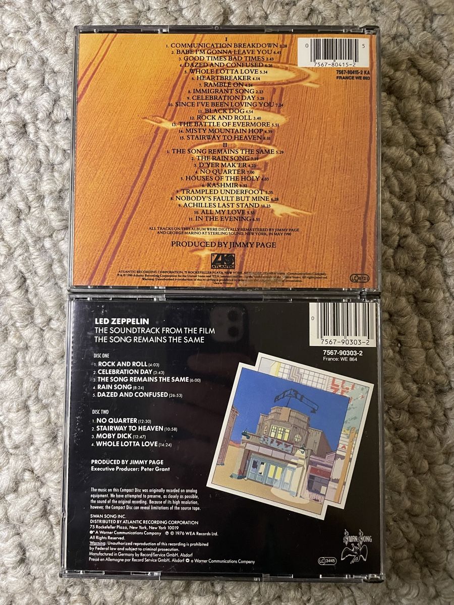 CDs: 2x Led Zeppelin  – D'occasion à Reinach AG par trigger7811 2