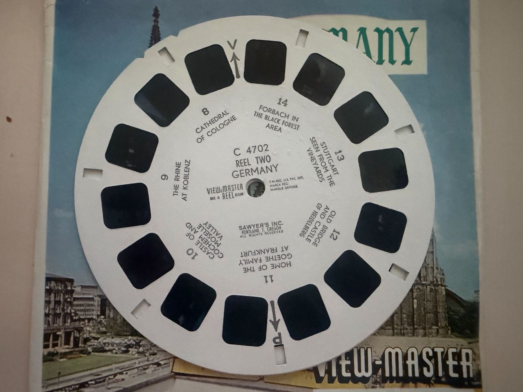 View-master Spielzeuge: View-Master 3D: Nr. C 470 GERMANY (3 Scheiben) – Gebraucht aus Tegerfelden von siebenmacky 4