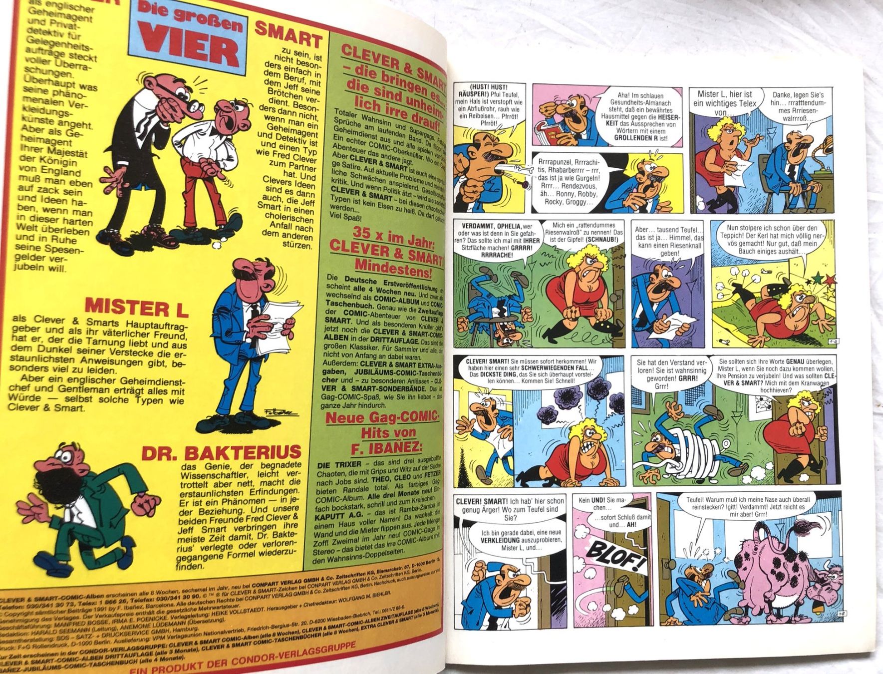 Fumetti: CLEVER & SMART - Nr.110 - 1.Auflage – Usato da Schaffhausen venduto da durruti 2