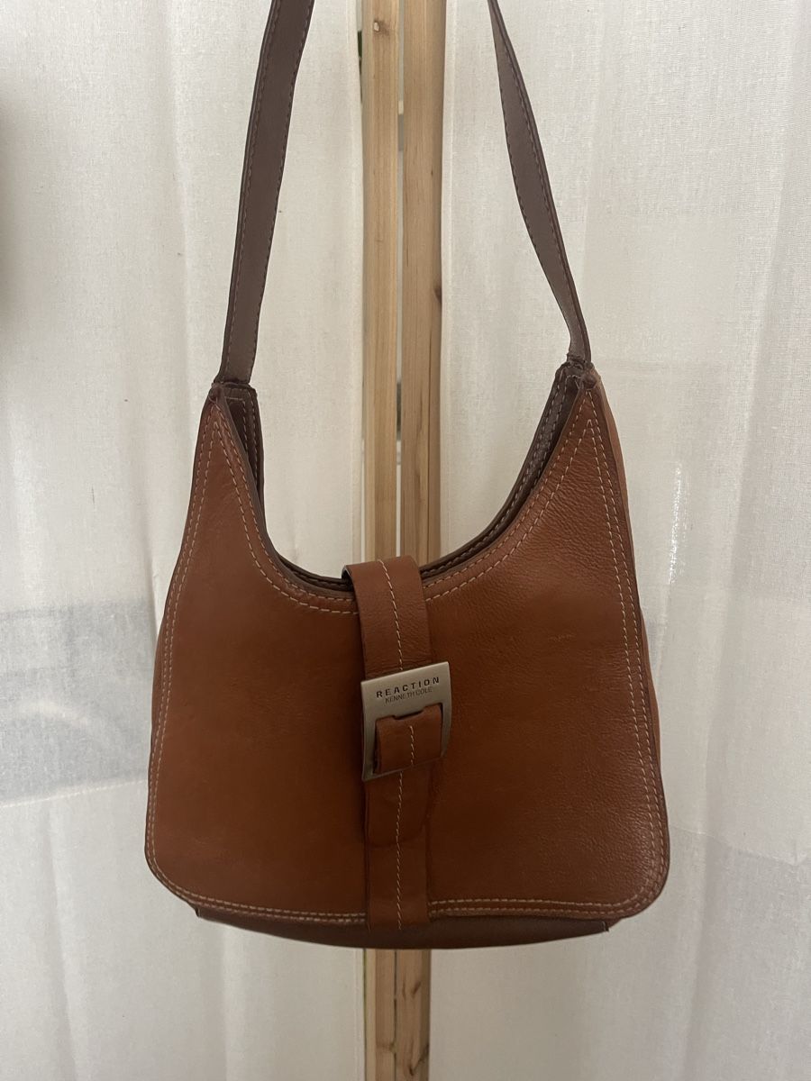 Borse da donna: Kenneth Cole brown leather bag – Usato da Fribourg venduto da nel_6tdw