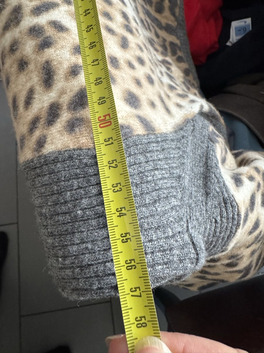 Maglioni & Felpe: Basler Leoparden Print cardigan Pullover Strickjacke – Usato da Obfelden venduto da cesarina10 4