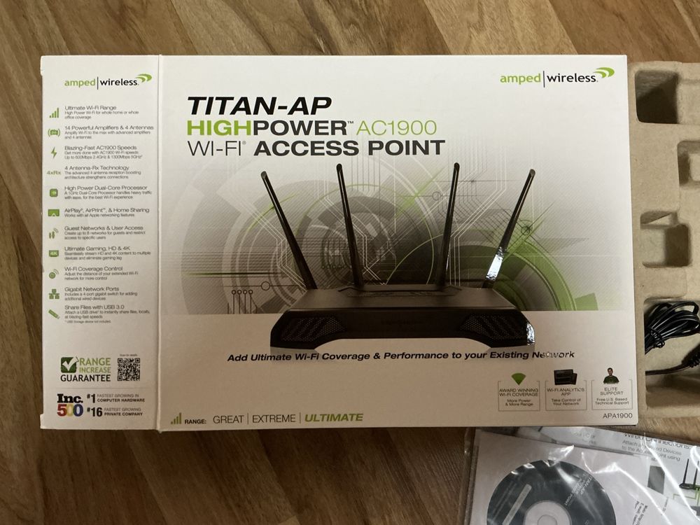 Amped Wireless TITAN-AP AC1900 Router (Gebraucht) in Wängi für CHF 1 ...