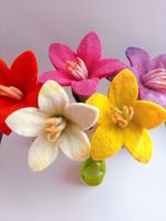 Lovevery Felt Flowers in a Row Filzblumen Fleurs feutrine