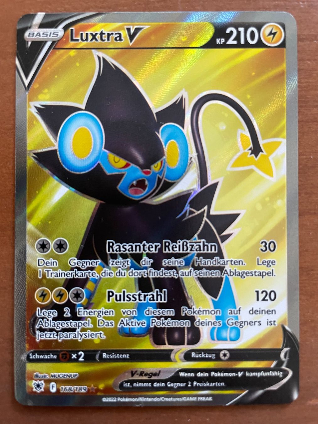 Pokémon Carte collezionabili: Pokemon Luxtra V (Versand gratis) – Nuovo (secondo la descrizione) da Chur venduto da Angerson