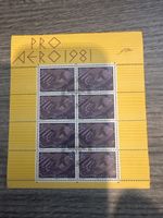 Pro Aero 1981, Briefmarken-Block, ungebraucht, Top! (50)