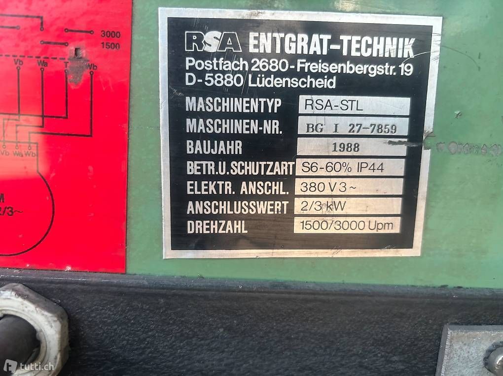 Toutes les machines: Entgrater RSA – D'occasion à Höri par Roland5315 2