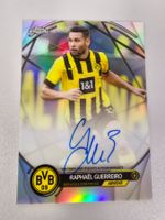 RAPHAËL GUERREIRO 2022-23 Topps Chrome auto/49 BVB Dortmund