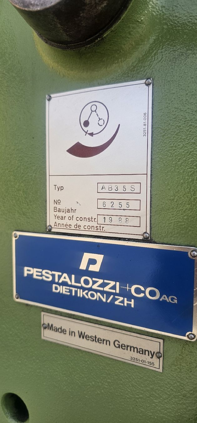 Alzmetall Trapani: Bohrmaschine Alzmetall AB35 S – Usato da Emmenbrücke venduto da inf_l8yf 7