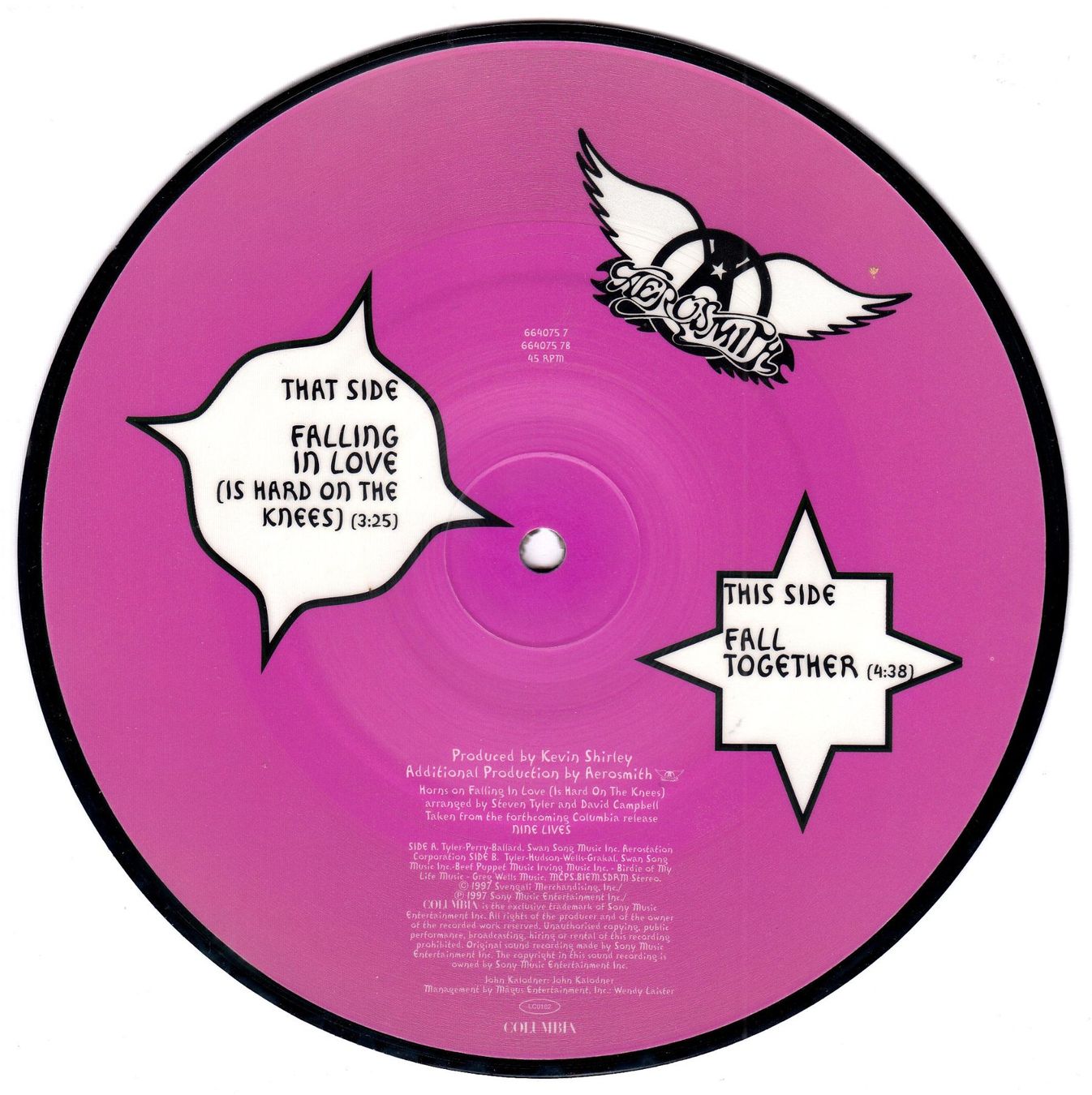 Dischi in vinile: Aerosmith Vinyl Single von 1997 – Usato da Volketswil venduto da Abcrecords 1