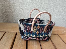 Korb / Wäschekorb (handgemacht) für die Maileg Mäuse