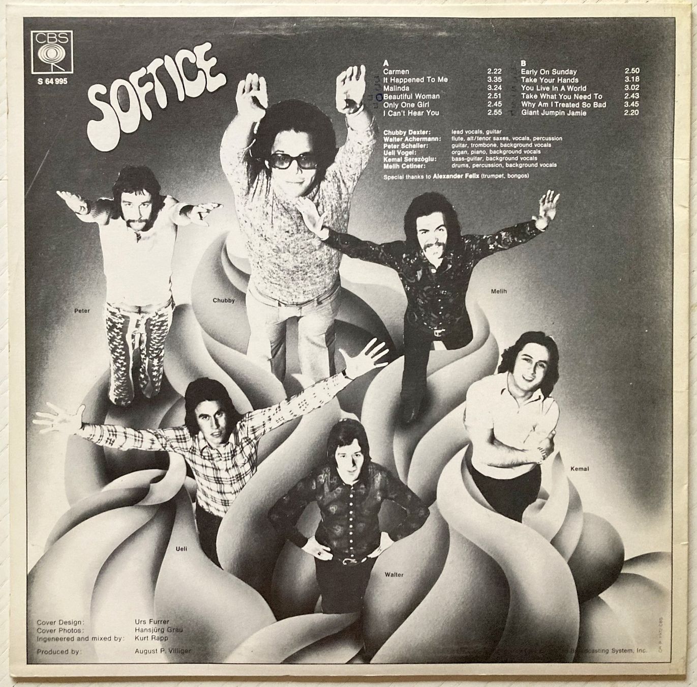 Dischi in vinile: SOFTICE - S/T – Usato da Bottens venduto da hotter-than-hell 1