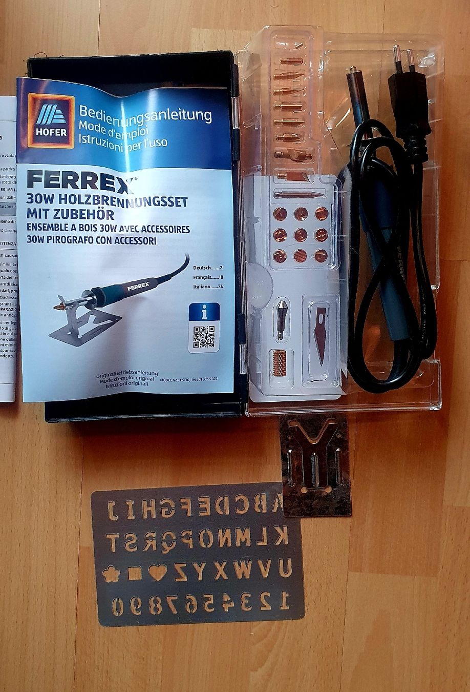 Tous les outils: Holzbrennungset – D'occasion à Malvaglia par saras22